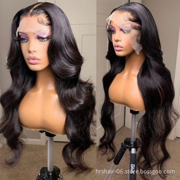 100% Brazilian Virgin Human Hair Body Wave Curly Lace 13*4 wigs 10-30 Inch Cheap price Hair Vendor